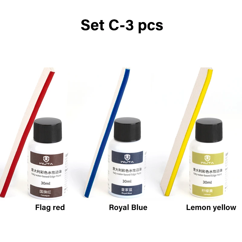 Professional Leather Edge Paint - 30ml | Dye & Finish for DIY Craft & Shoe Projects