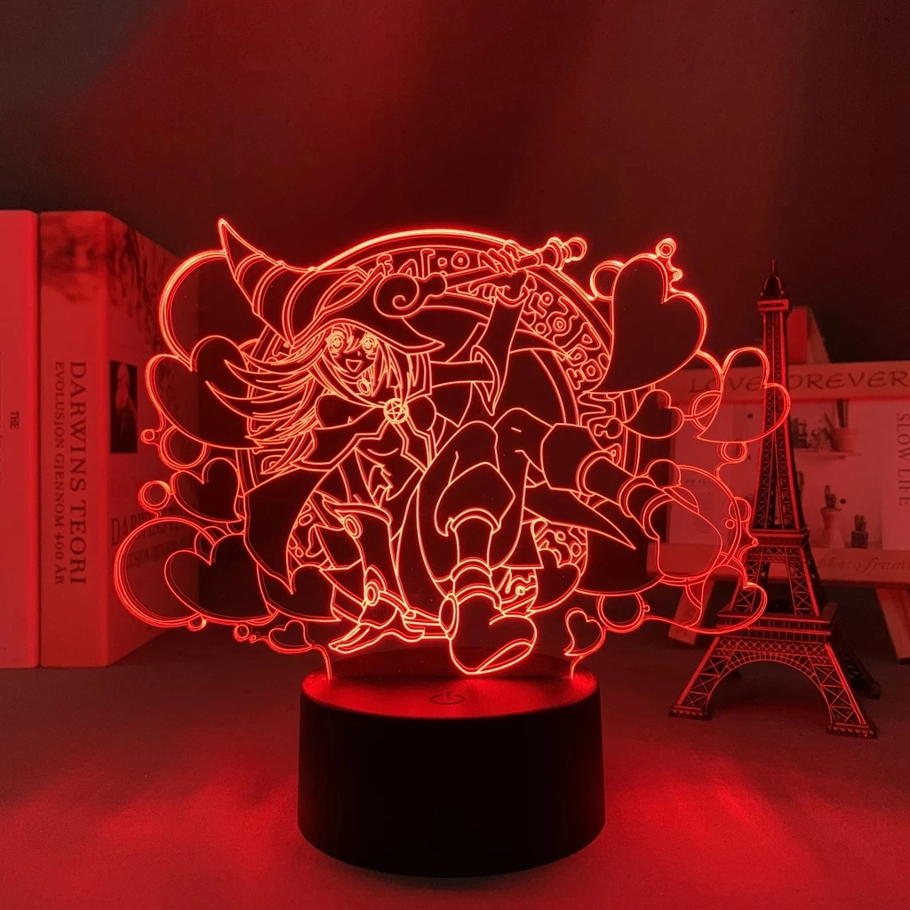 

Anime 3d Light Yu Gi Oh Render for Children's Bedroom Decoration Night Light Manga Gift Table Led Night Lamp Render Yu Gi Oh