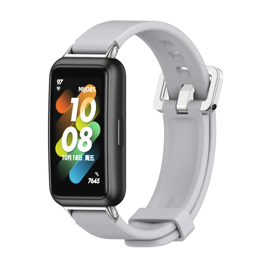 Silicone Strap Bracelet for Smartwatch Fitness Band - Enhanced Comfort & Style