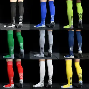 Calcetines de fútbol profesionales para adultos, medias largas hasta la  rodilla, antideslizantes, gruesos - AliExpress