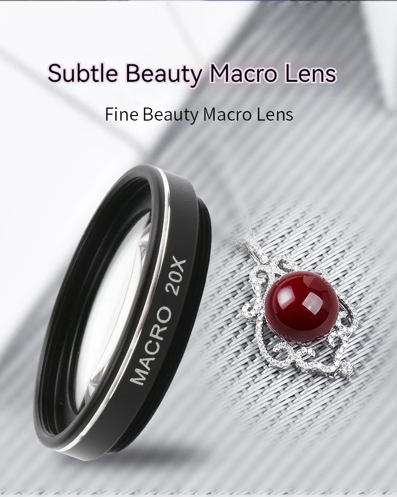 HD Macro Lens for Phone 4K 20X/40X 37MM Close-up Photography Filter for Smartphone Walking Way camera lens filter photography filter phone lens filter phone camera accessories