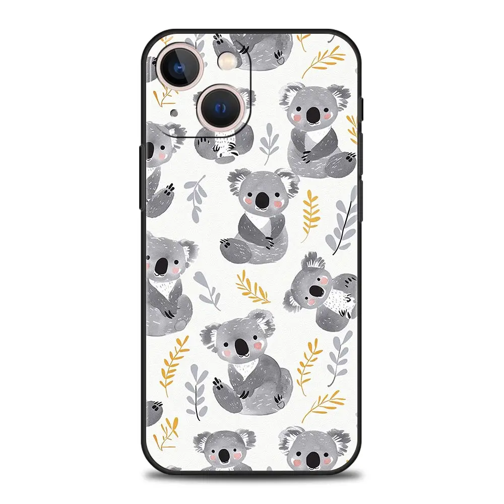 Koala Luxury Soft TPU Shockproof Phone Case Cover