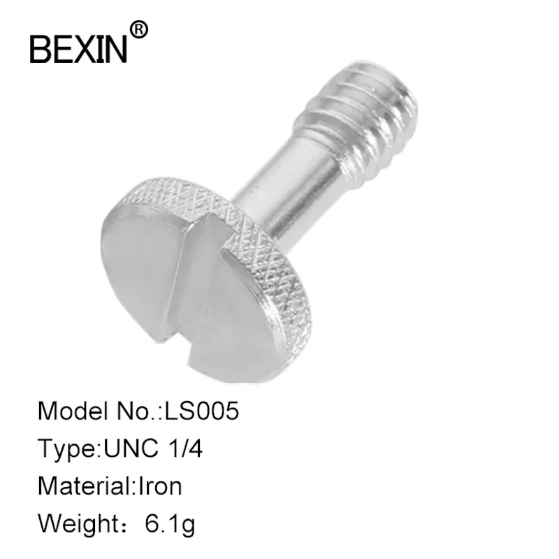 1/4 Screw DSLR Camera Mount Quick Release Plate Long Screw Adapter 20-thread Iron For The Camera Quick Shot Plate