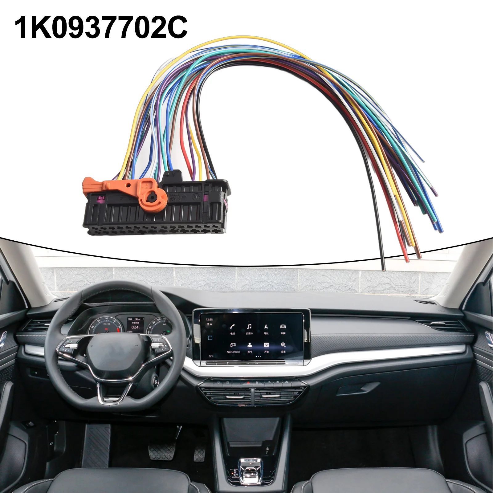 Auto Links Rechts Tür Kabel Kabelbaum Stecker Für Skoda Für Fabia Für Superb Für Roomster Für Passat Für Sitz Für Golf für Eos – Detail 4