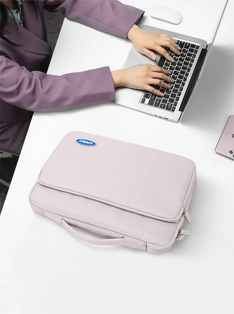 Laptoptasche für MacBook Air Pro 16 Notebooktasche HP Huawei Lenovo Dell 13,3 14 15,6 Zoll Hülle Tasche Schulter Handtasche Aktentaschen – Detail 6