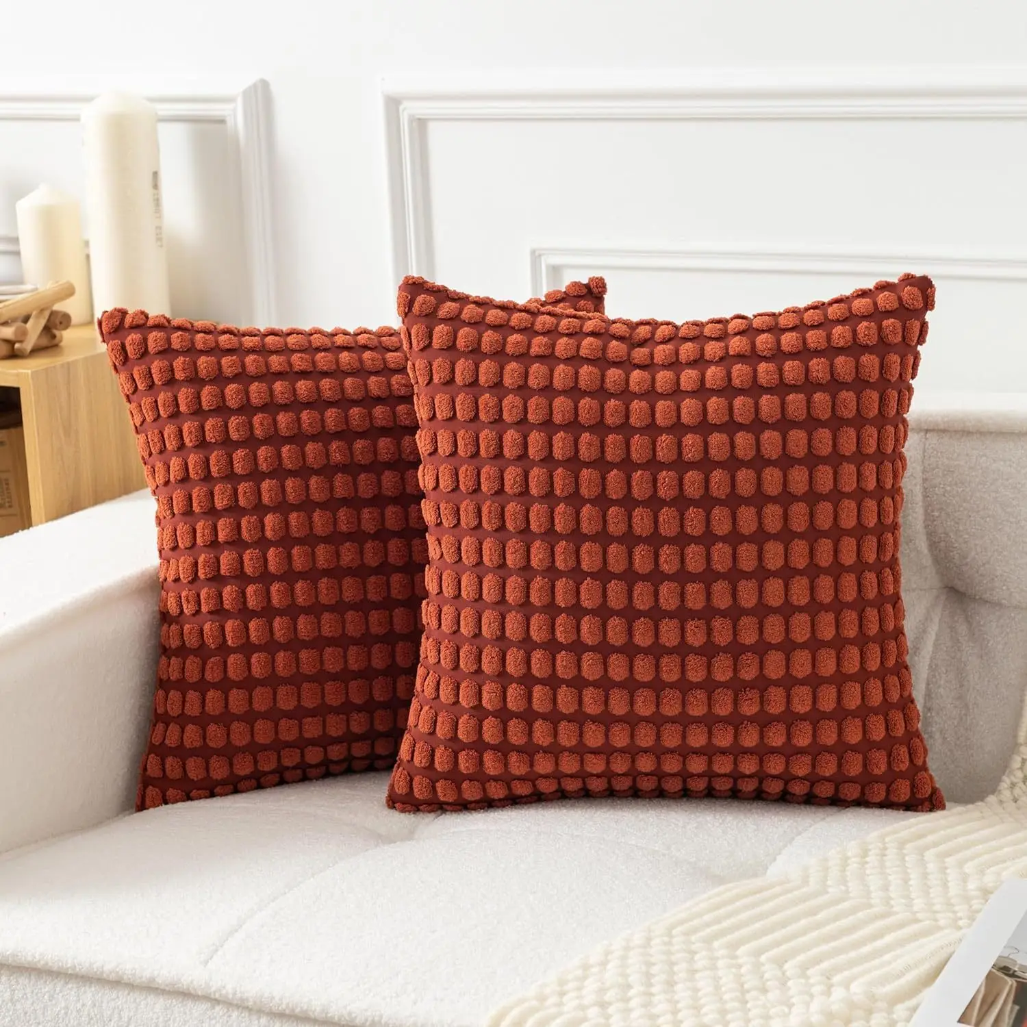 Große Particle Dot Kissenbezüge für Zuhause, Sofa, Bett, Dekokissenbezüge, Wohnzimmer, dekorativ – Detail 3