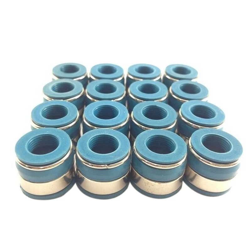 

16PCS Valve Stem Seals SSI-SBC11/32X500PO-VVS Replacement For SBC Small Block Engines
