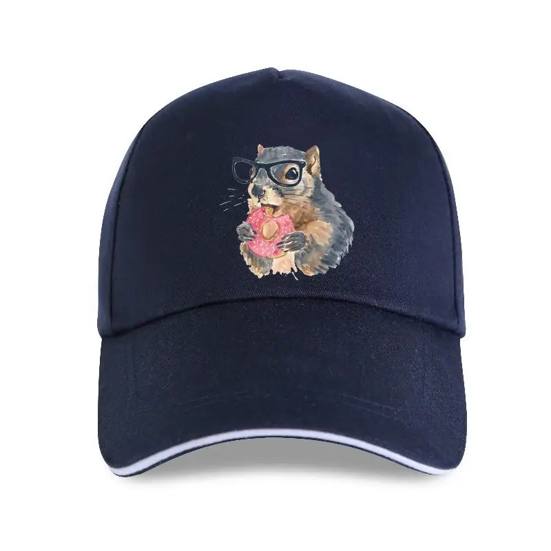 

new cap hat Squirrel Eating Donut Baseball Cap