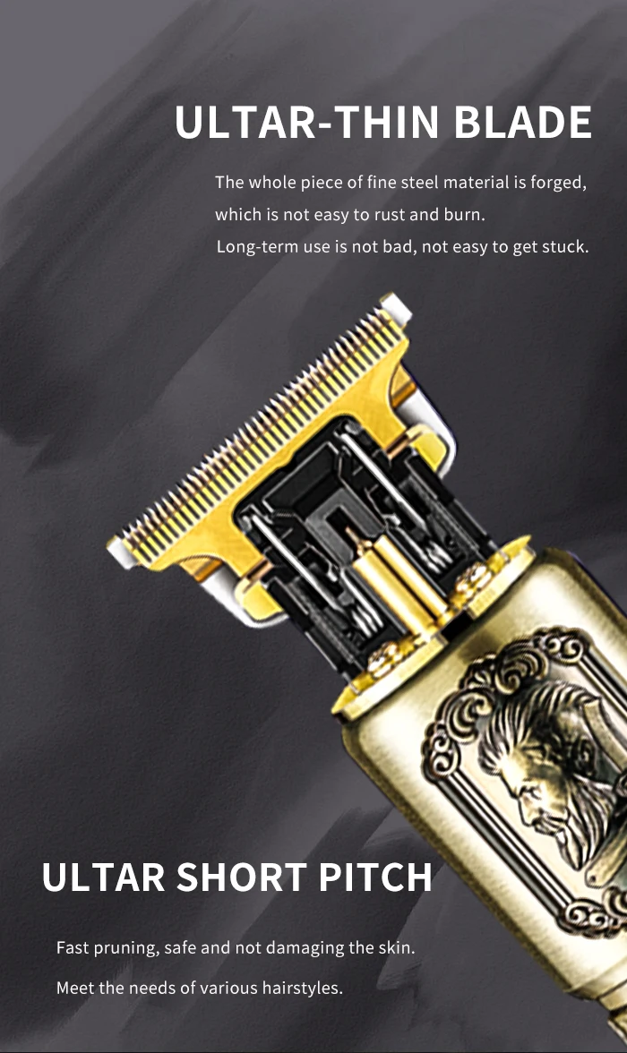 Description Picture 5 of itemKemei T9 USB Electric Hair Cutting Machine Rechargeable Hair Clipper Shaver Trimmer for Men Barber Professional Beard Trimmer