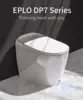 Smart Toilet Heated Seat Off-seat Auto Flush Foot Kick Flush Blackout can Flush Warm Wash One piece Toilet with Bidet built in 6