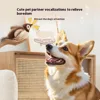 New Interactive Dog Toys Catnip Electric Pat Bird (with Catnip) Dog Cats Touch-Activated Squeaky Plush Toy Pet USB Rechargeable 3