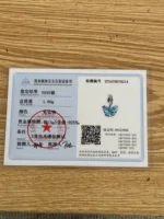 925 Silver Blue Butterfly Dragonfly Pentagram Feather Pendant Beads Suitable for European Original Bracelet DIY ExquisiteJewelry 2