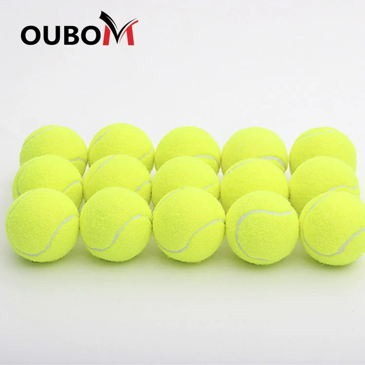 training bulk rubber tennis ball and colors rubber racket beach tennis Mainland China 1 balls