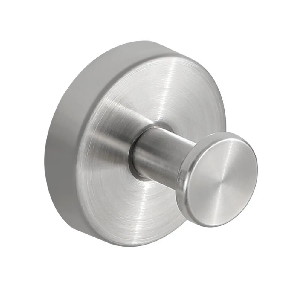 Stainless Suction Cup Hook Strong Vacuum Bathroom Suction Cup Hooks Waterproof Towel Holder Metal Reusable Wall Hanger 6