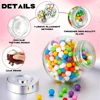 1.7 oz Small Glass Jars with Lids Mini Candy Jars Tiny Mason Jar Candy Containers for Party Favors Wedding Gifts Spice Honey 4