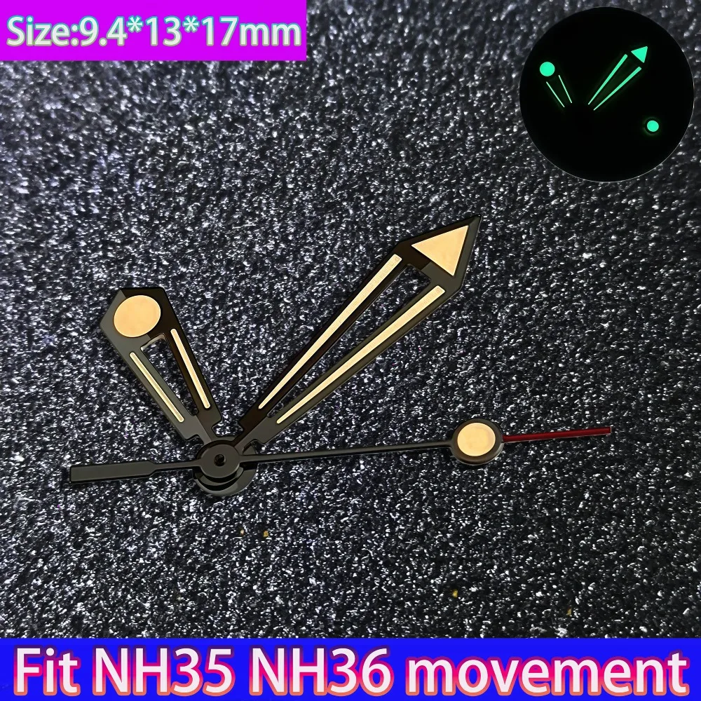 Green Luminous Watch Hands - Second Hand Accessories