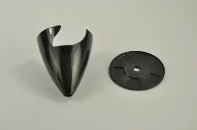 Premium Carbon Fiber Two-Blade Spinner