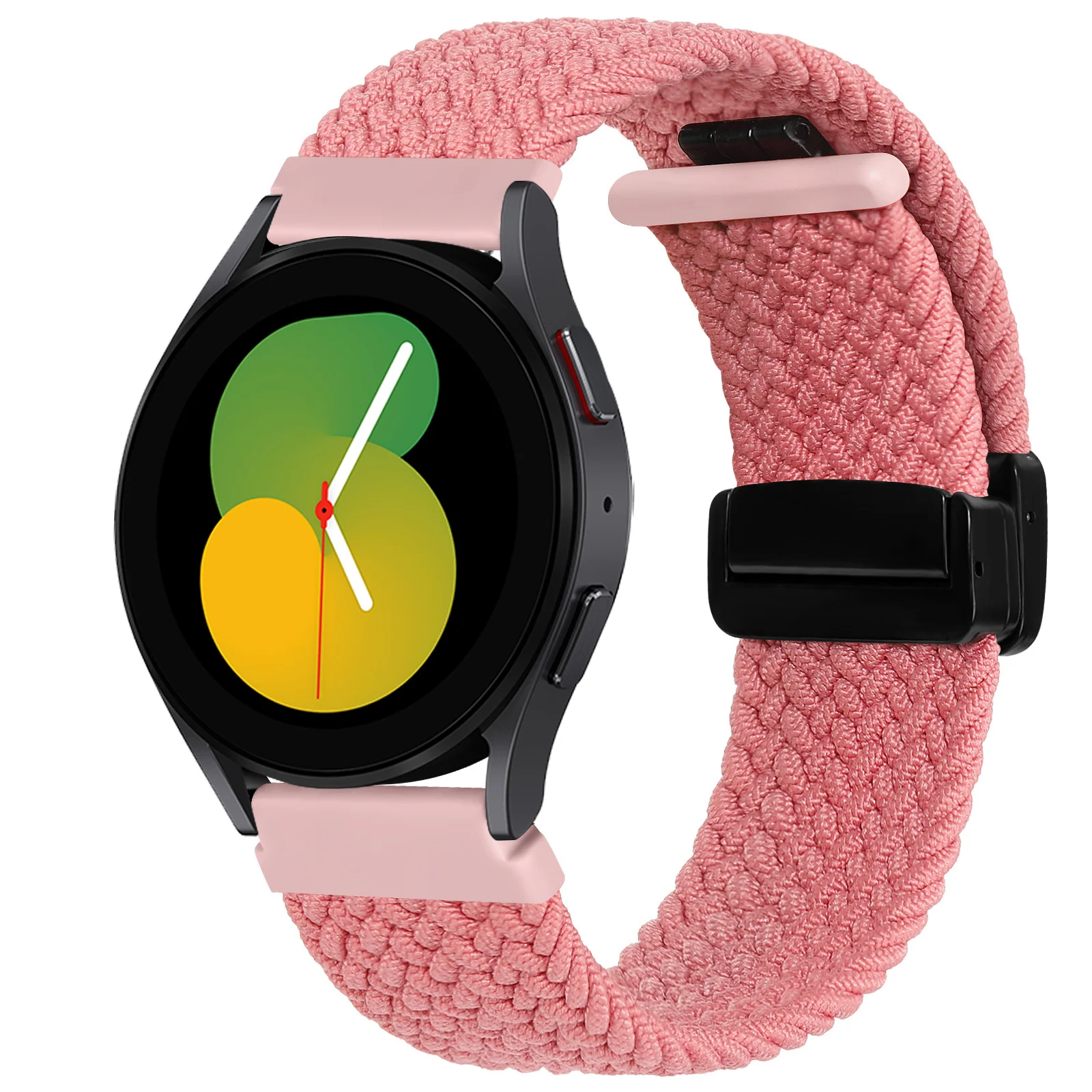 Magnetic Braided Bracelet Watch Strap, 20mm/22mm, Universal Compatibility