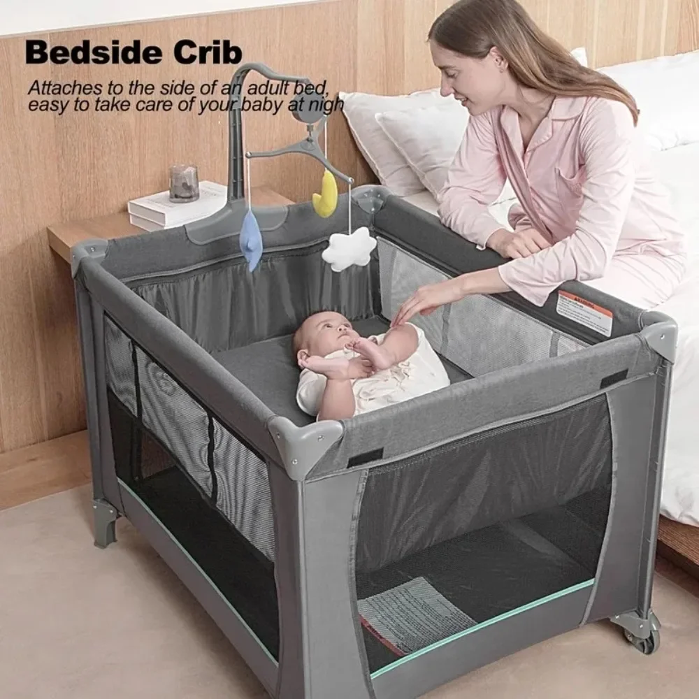 Portable Pack n Play Bassinet 4