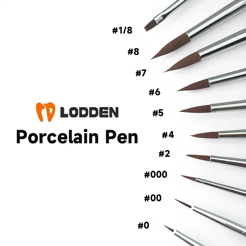 Dental Resin Brushes 1pcs Dental Resin Brush Porcelain Pen Dental Shaping Silicone Adhesive Composite Porcelain Teeth Dentist Tools Lab Tool