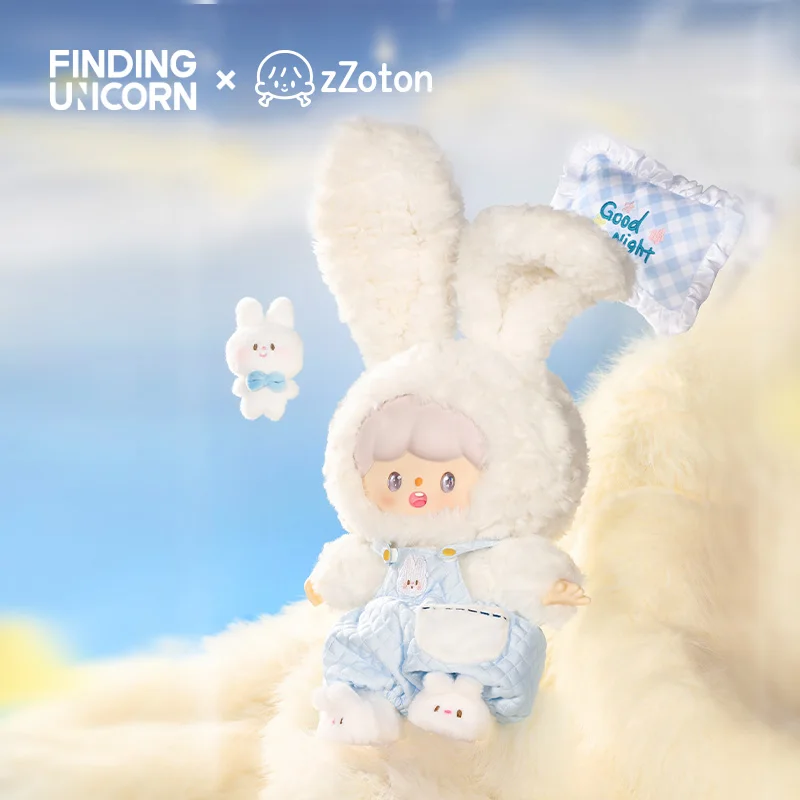 Finding Unicorn zZoton Vinyl Plush-Goodnight Bunny zZoton Rabbit Action Figure Accessories Cute Birthday Gift