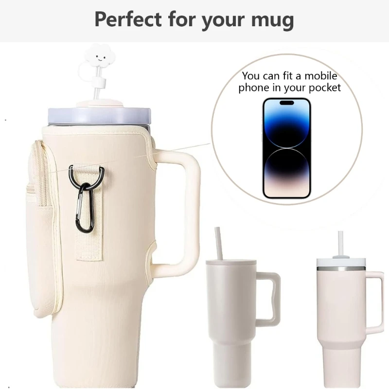 

Multifunction Bag with Phone Pockets Water Bottles Bag with Strapes Water Jugs Carrying Bag Perfect for Outdoor Dropship