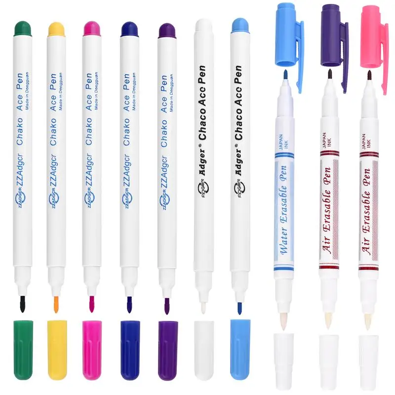 Yanmis Crayons De Marquage 12pcs Couleur Crayon Soluble à L'eau Outils De Traçage Pour Le