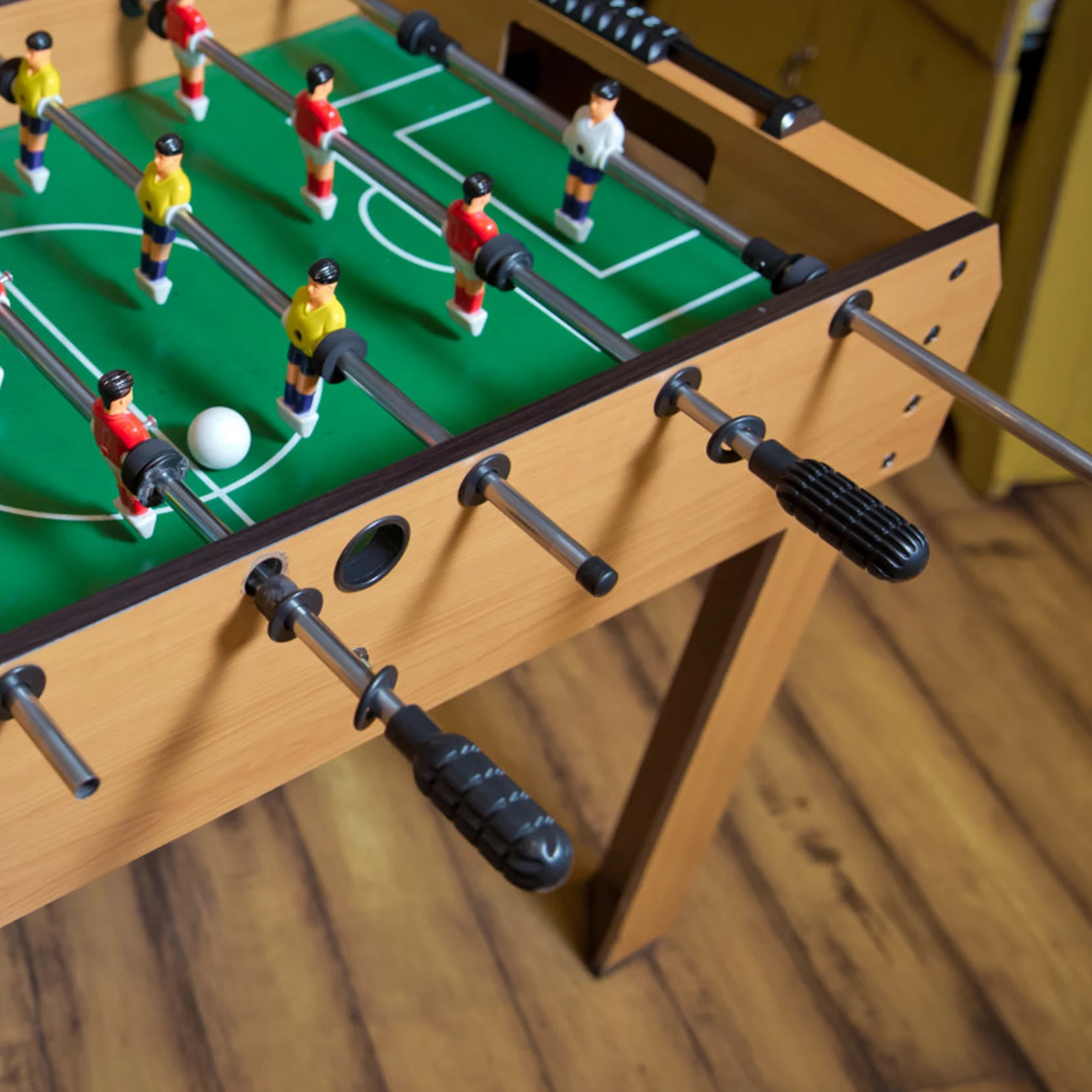 1 Pair PVC Foosball Handle Table Football Handles Parts Table Game Small Grips Plastic Game Machine Soccer Balls table football game tabletop soccer game