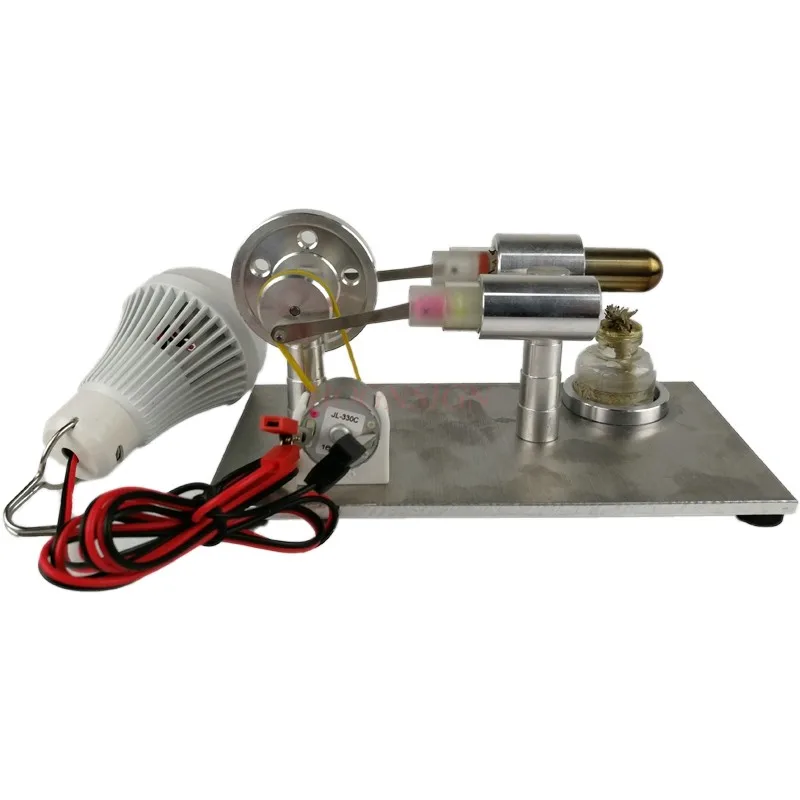 Insegnamento Della Fisica Motore Stirling Motore A Combustione Esterna Micro Generatore Regalo Di Compleanno Motore Motore A Vapore Modello Motore Min