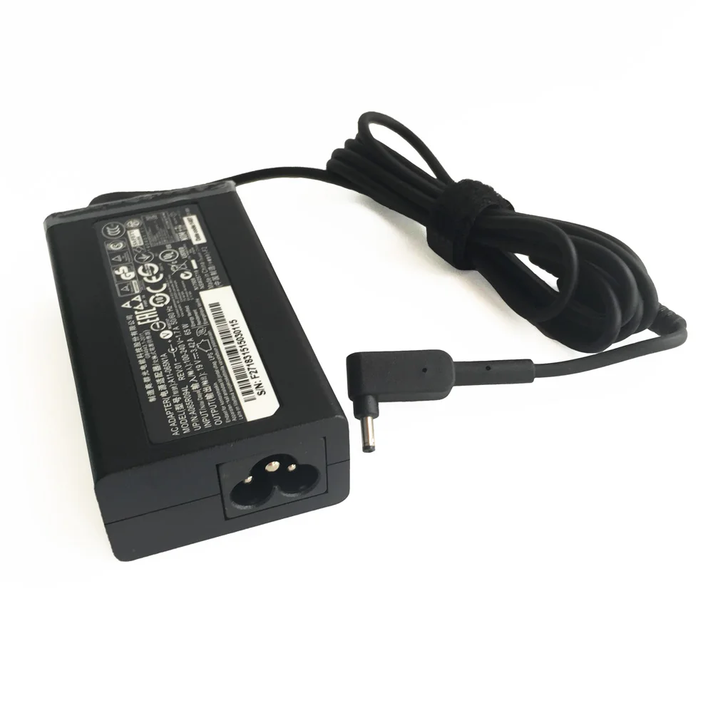 65W Laptop Charger For Acer Chromebook 15 C910 – AC Adapter With Power Cord