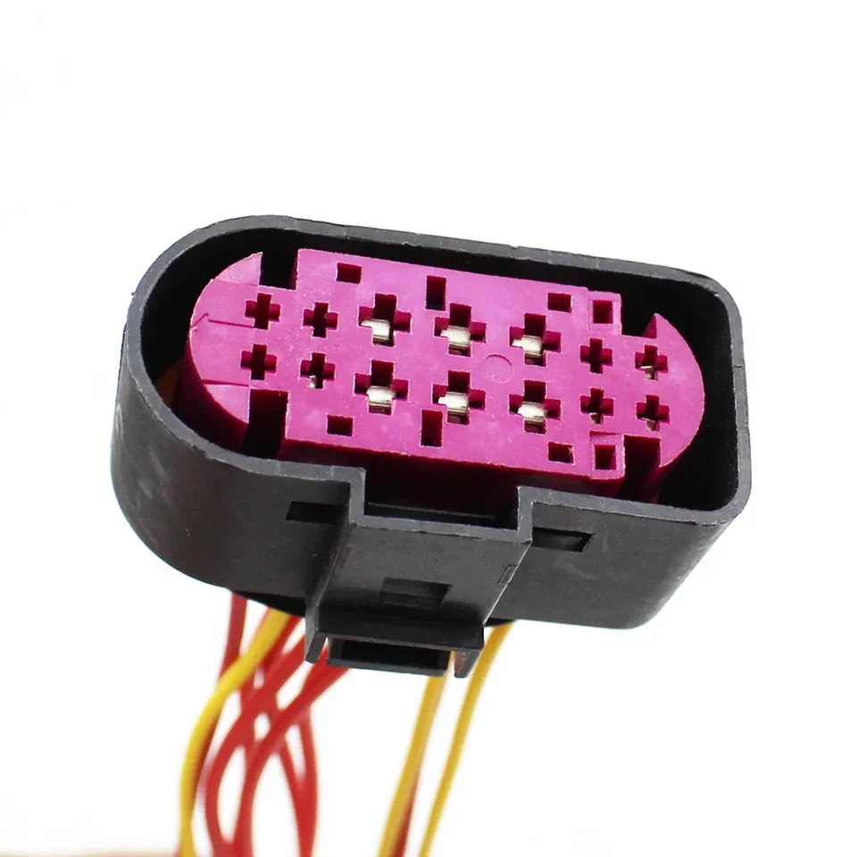 Car Styling 2PCS Xenon Headlight 10 To 14 Pin Wiring Harness