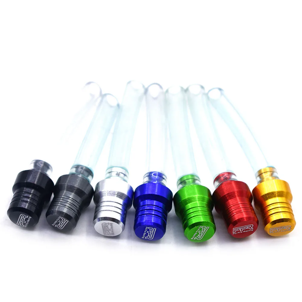Motorcycle Fuel Tank Breather Single Way Valves Vent Hoses Tubes For Motocross ATV Quad Dirt Pit Bike