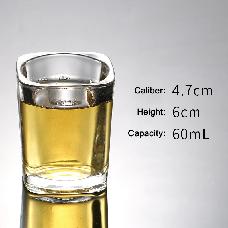 1pcs Glass Wine Cup Chinese Style Drinkware for Whiskey Spirits Japanese Sake Korean Soju Brandy,Wine Glass,Spirits Cup,Drinking Glasses