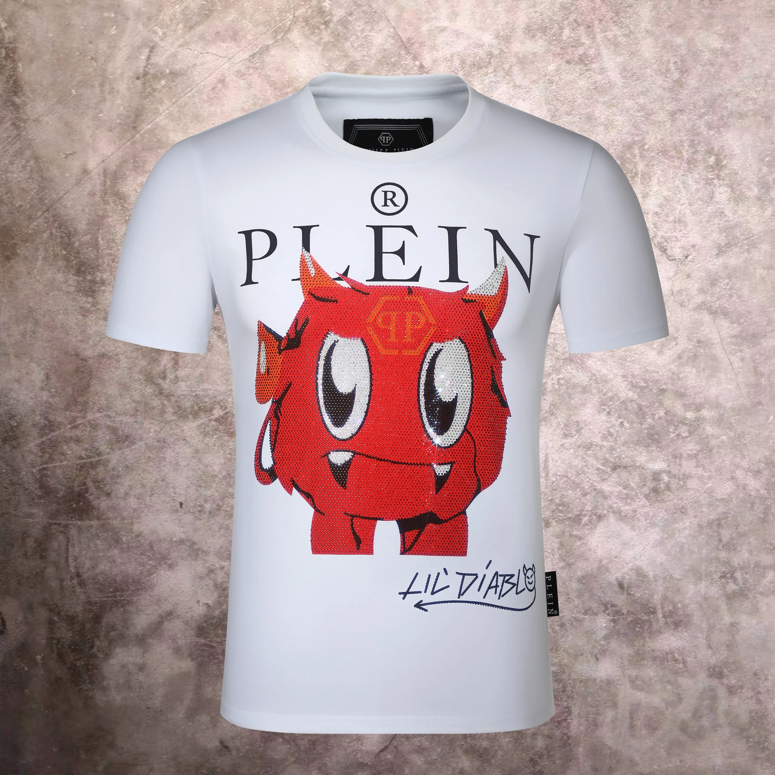 Philipp Plein Classic Men and Women Crewneck T-shirts