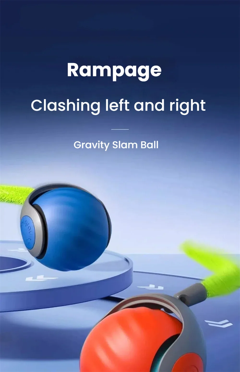 Interactive Rolling Pet Ball Toy For Cats And Dogs Motion Toy_voghion.com