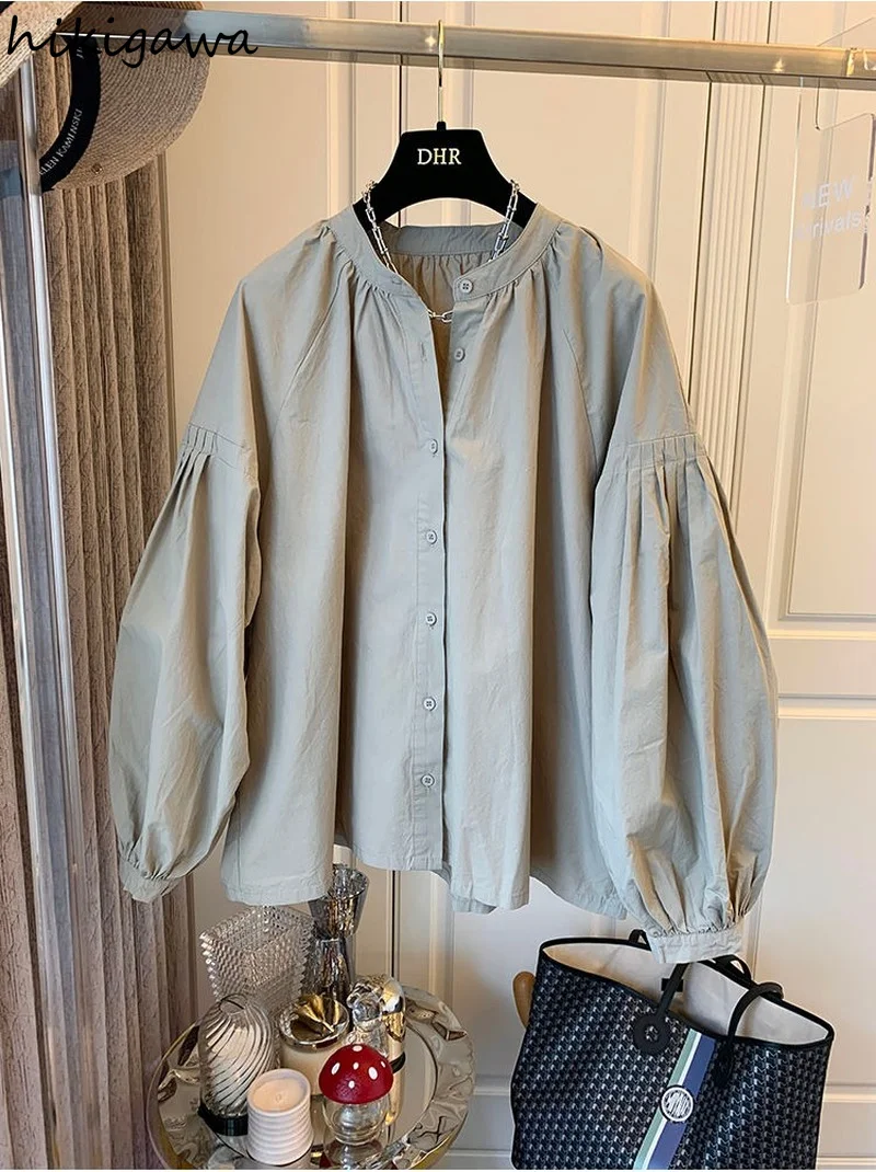 Modèle de chemise à col claudine d'inspiration vintage - Manches bouffantes, tailles 2-30, couture facile - France