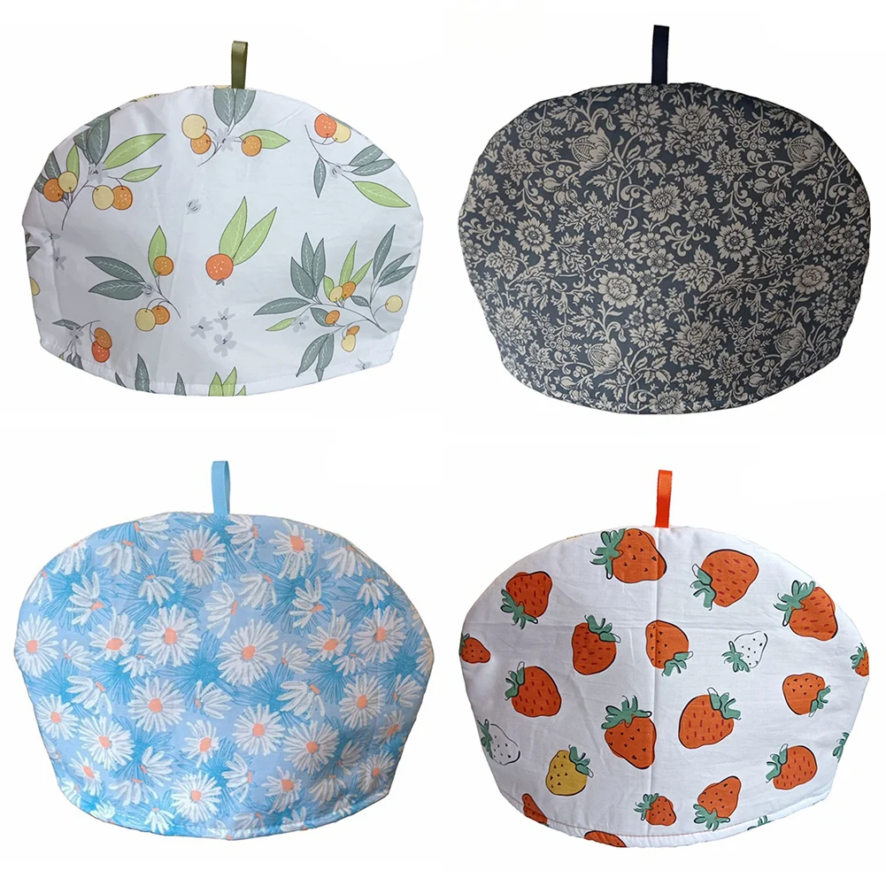 Insulated Teapot Cover Comfort Cotton Novelty Kitchen Hood Teapot Thermal Insulation Dust Cover Decorated Household 1pc teapot insulation cover