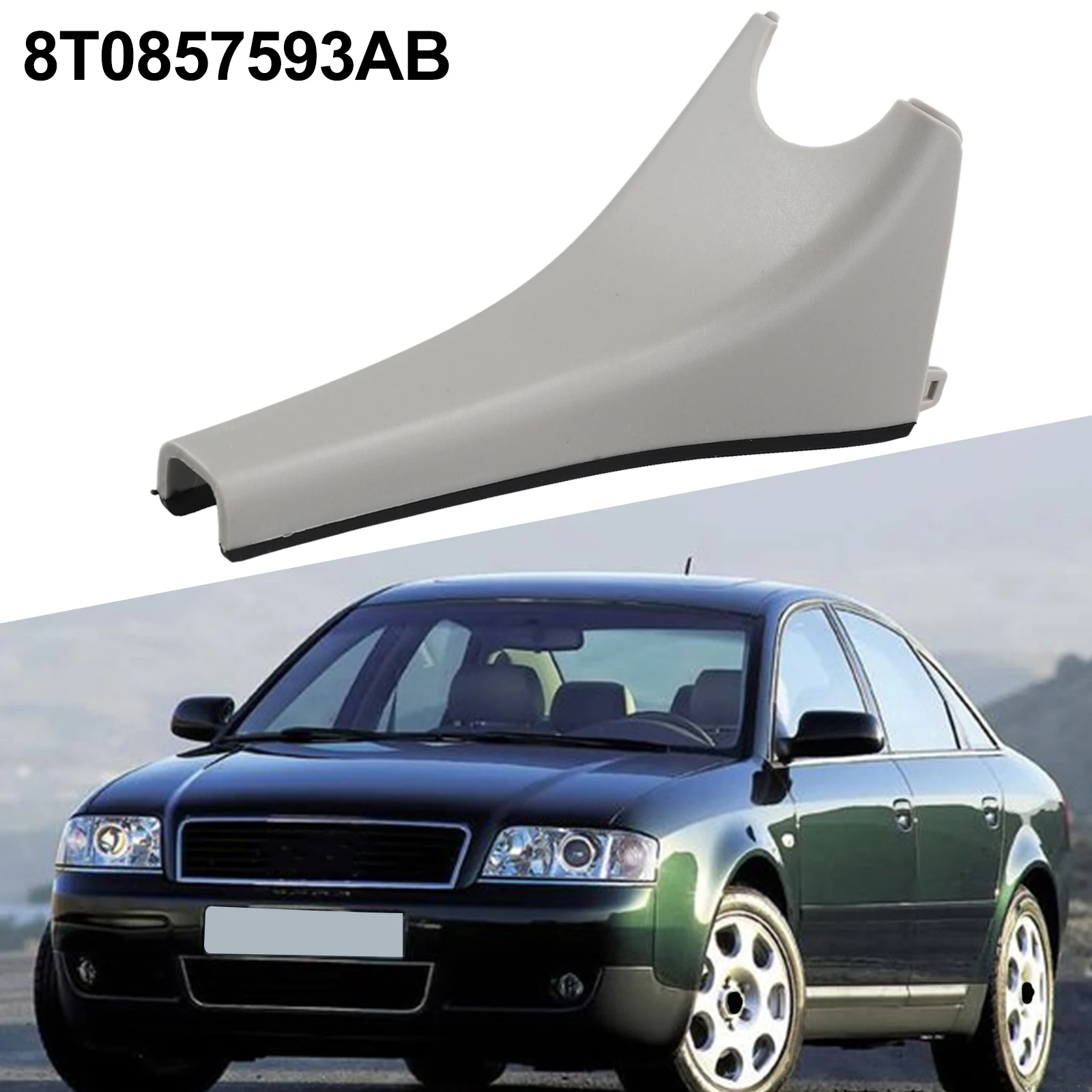 Cubierta de Espejo Retrovisor de Repuesto para Automóvil, Reemplazo Directo de Pieza Original 8T0857593AB, Pieza de Repu