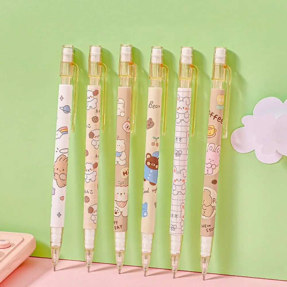Cute Astronaut Animal Mechanical Pencil - 0.5mm Automatic Writing Tool