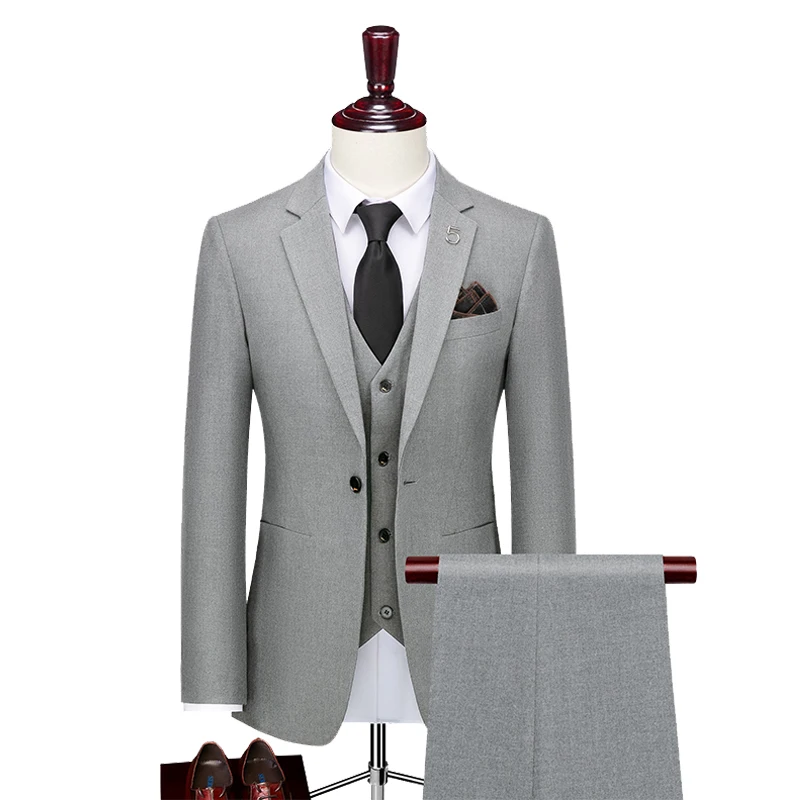 

Custom Made Groom Wedding Dress Blazer Pants Business High-end Classic Dress Trousers ZHA06-55999