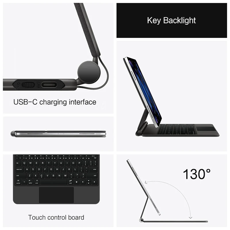 teclado mágico 2022 2020 air5 air4 pro