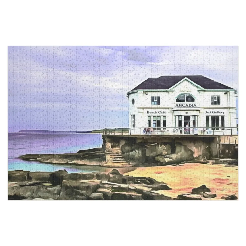 

The Arcadia, Portrush, Ireland. (Painting.) Jigsaw Puzzle Personalised Toys Photo Personalized Gifts Wooden Boxes Puzzle