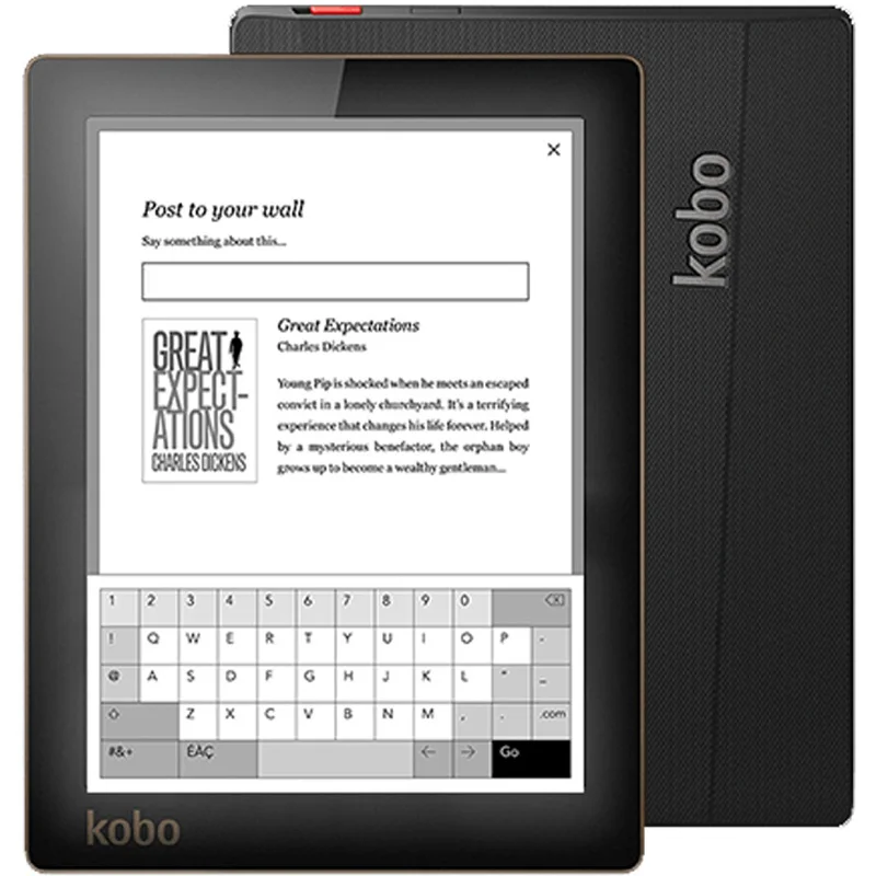 KOBO Aura N514 6 inch e readers ebook lector de libros electrónicos 212PPI kindle E-ink front light электронная книга onyx boox