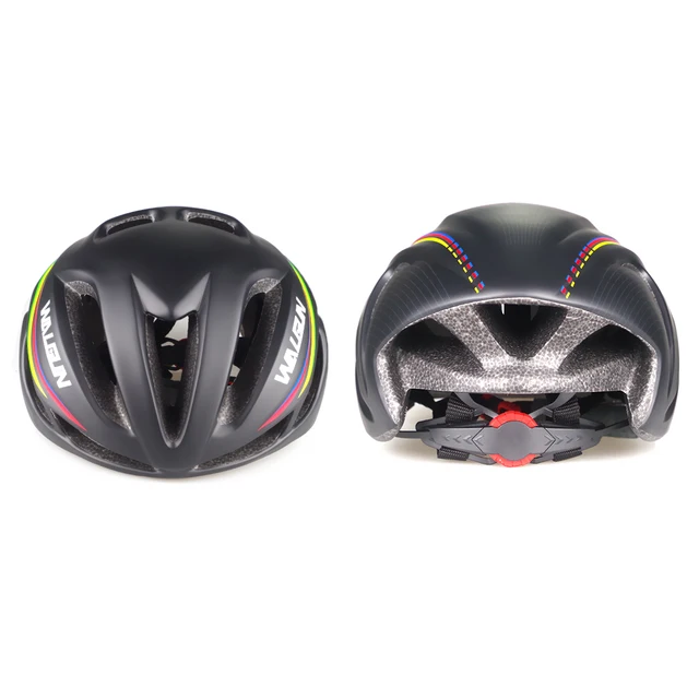 Capacete ciclistico aerodinâmico para corridas de alta velocidade