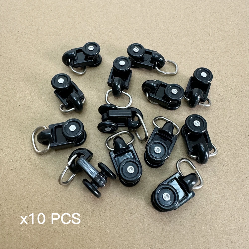 Enhanced Black Curtain Runners for Smart Home Electronic Curtains