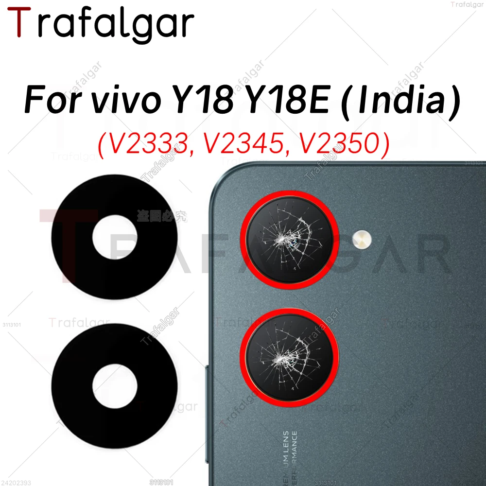 Rear Back Camera Glass Lens For vivo Y18 Y18E India V2333