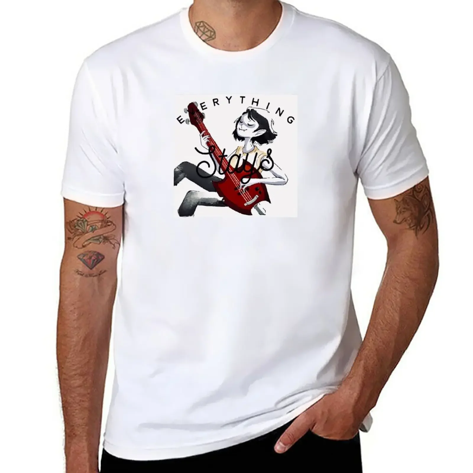 

Everything stays T-Shirt aesthetic clothes for a boy blanks designer t shirt men