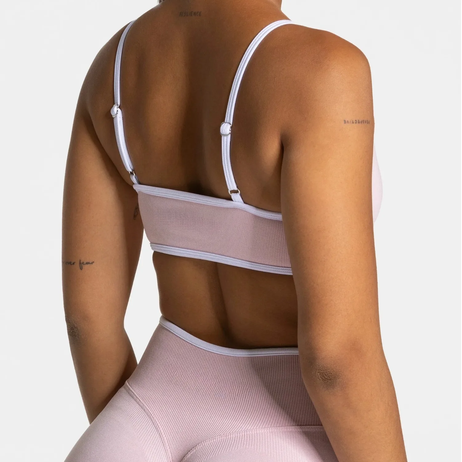 Summer Women’s Solid Color Sports Suspender Bra Sexy Backless Knit with Chest Cushion Suspender Yoga Fitness Top Best Sellers In Women's Clothing