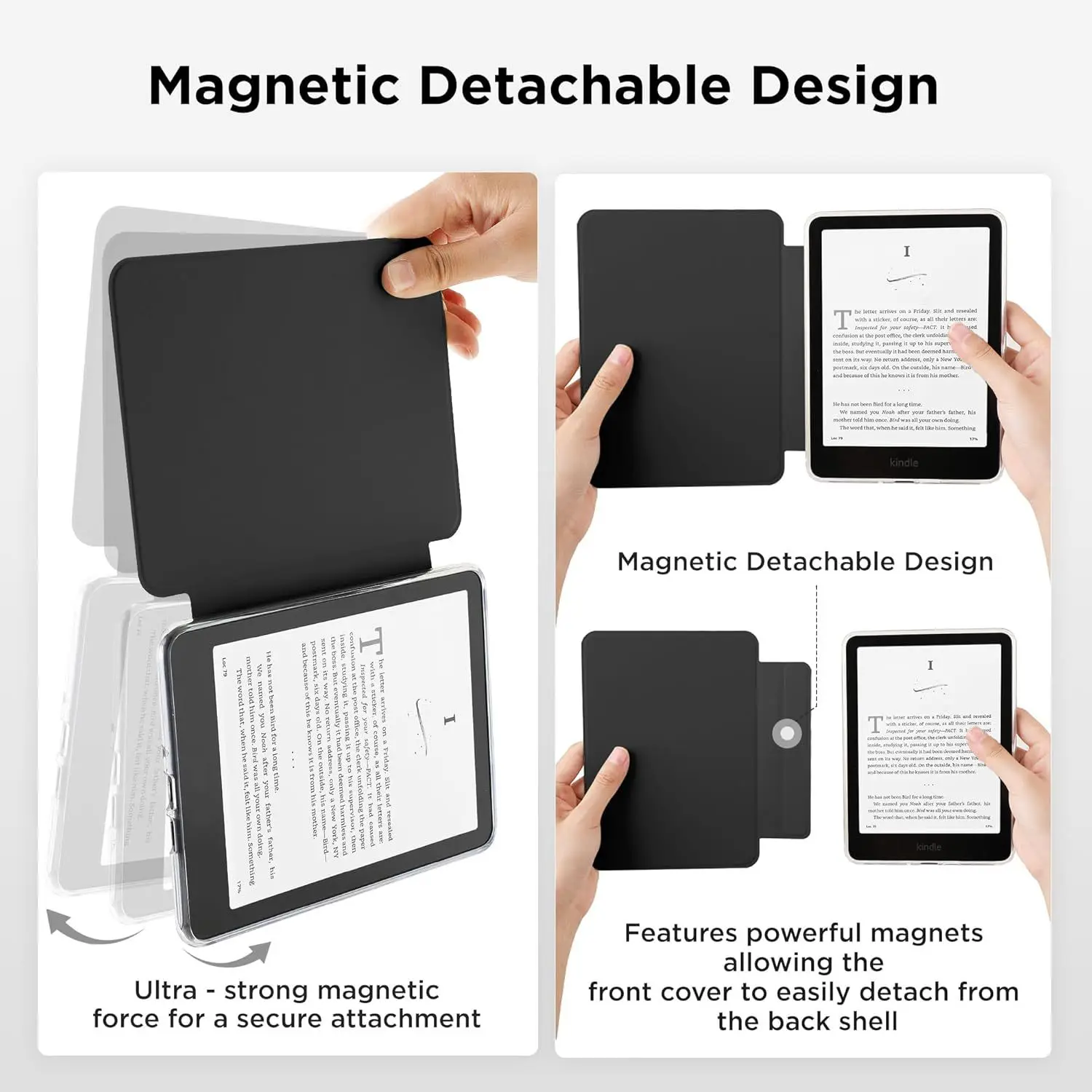 Smart Detachable Back Cover
