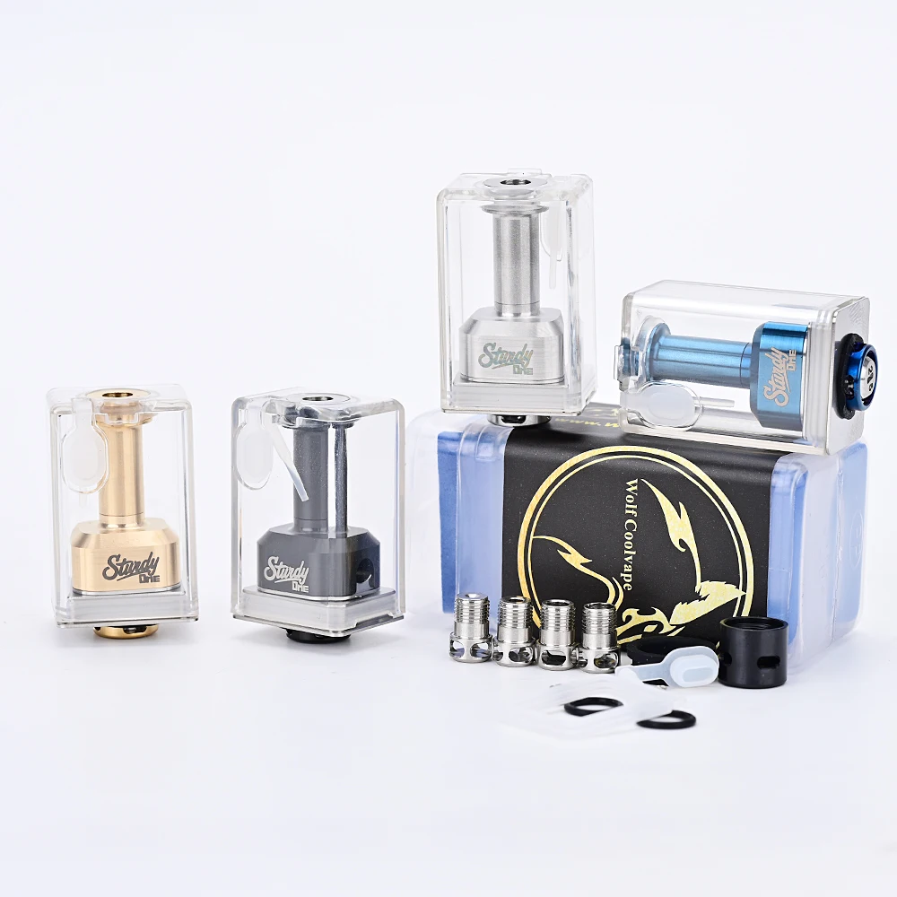 

Wolfcoolvape прочный один стиль RBA Бак Комплект для dotMod dotAIO V1 / V2 / V2 Lite vape BB/заготовка/Boro Mod 1/2/2.5/3.0/3 мм